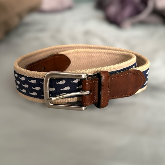 Other - Men's whale 🐳 Tan and Brown Belt